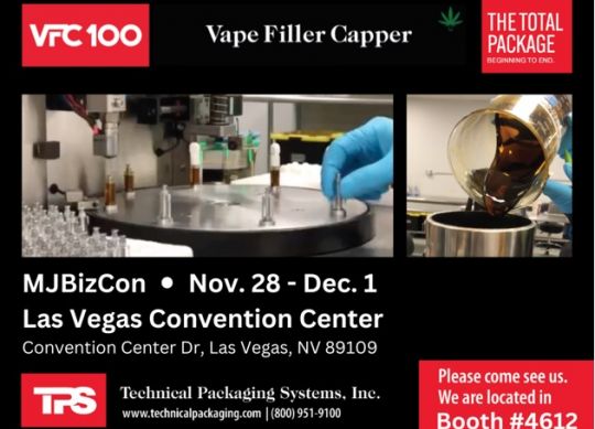 Breakthrough in vape cartridge filling and capping technology