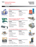 Technical Packaging Systems Line Card